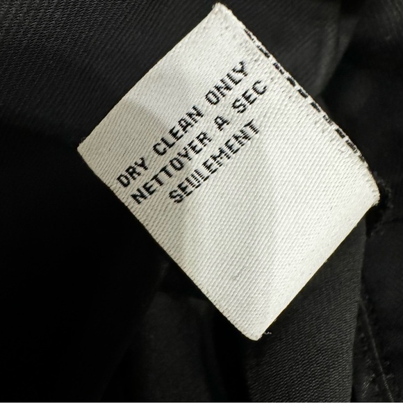 CALVIN KLEIN Women's Wide Leg wool blend Pants Size 8 like new - Picture 9 of 13